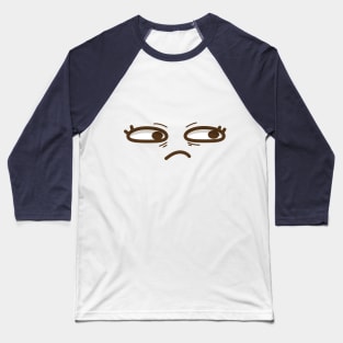 Astonished Cute Face Baseball T-Shirt